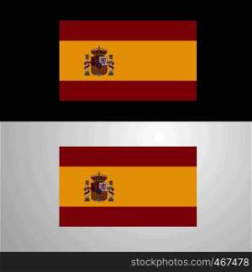 Spain Flag banner design