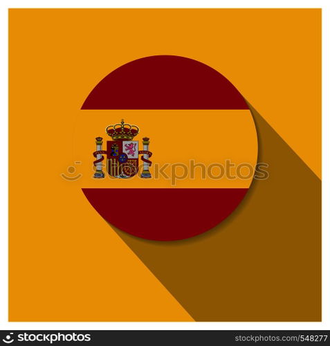 Spain Flags design vector