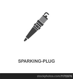 Sparking-Plug creative icon. Simple element illustration. Sparking-Plug concept symbol design from car parts collection. Can be used for web, mobile, web design, apps, software, print. Sparking-Plug creative icon. Simple element illustration. Sparking-Plug concept symbol design from car parts collection. Can be used for web, mobile, web design, apps, software, print.