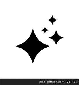 sparkle - north star icon vector design template