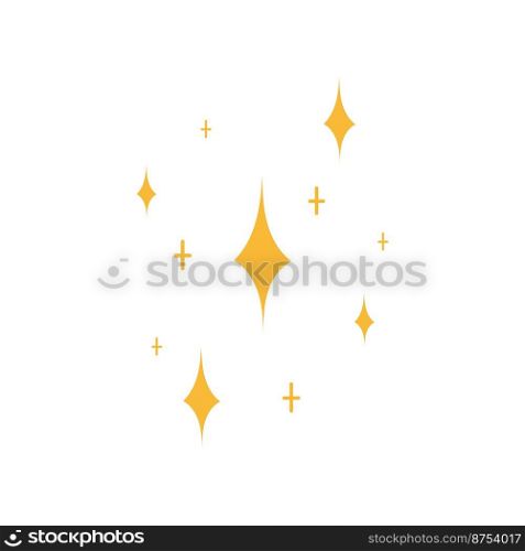 Sparkling black and white symbol vector A set of original sparkling starter icons,a shiny shine, light effect stars,shiny flash,decoration twinkle,Glowing light effect and bursts collection Vector