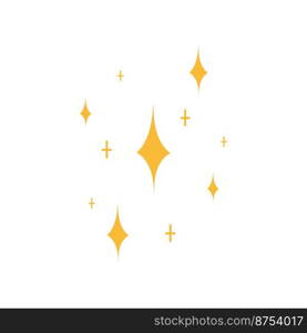 Sparkling black and white symbol vector A set of original sparkling starter icons,a shiny shine, light effect stars,shiny flash,decoration twinkle,Glowing light effect and bursts collection Vector