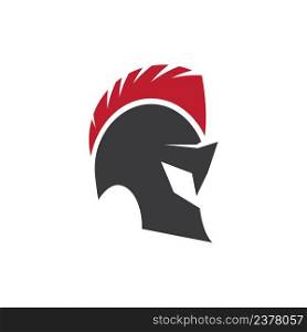 Spartan gladiator logo vector design