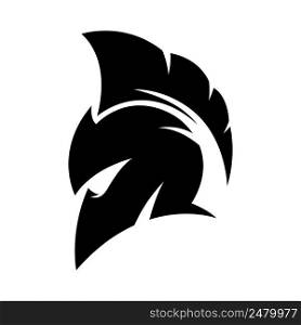 Spartan helmet logo images illustration design
