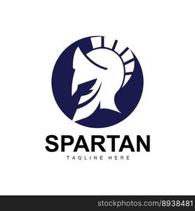 Spartan Logo, War Helmet Suit Vector, Barbarian Armor Icon, Viking, Gym ...