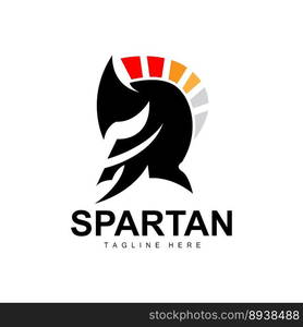 Spartan Logo, War Helmet Suit Vector, Barbarian Armor Icon, Viking, Gym ...