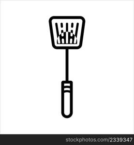 Spatula Icon, Spatula Vector Art Illustration