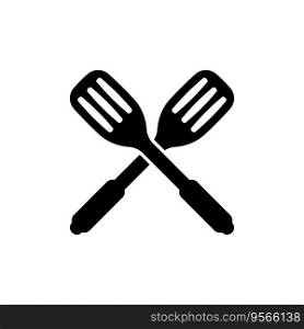 spatula icon vector template illustration logo design