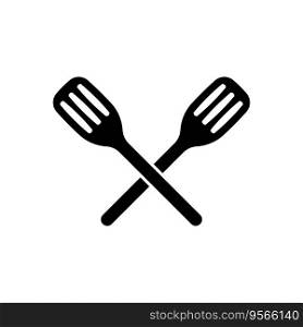 spatula icon vector template illustration logo design