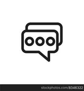 Speak icon. Message icon. Dialog, chat speech bubble. Vector illustration. Stock image. EPS 10.. Speak icon. Message icon. Dialog, chat speech bubble. Vector illustration. Stock image.