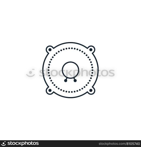 Speaker creative icon from music icons collection Vector Image