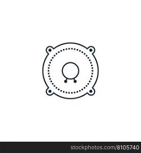 Speaker creative icon from music icons collection Vector Image
