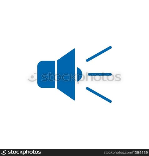 Speaker icon. Vector design template