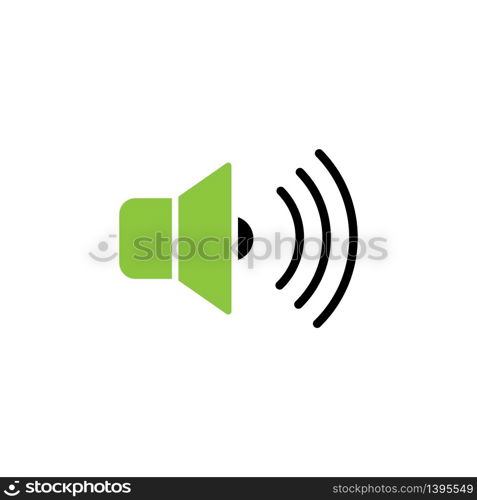 Speaker icon. Vector design template