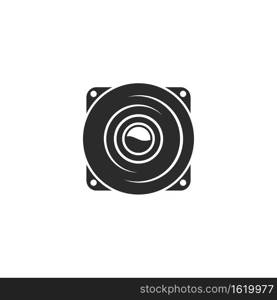 speaker icon vector illustration design template