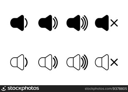 speaker icon. Vector illustration. EPS 10. stock image.. speaker icon. Vector illustration. EPS 10.