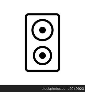 speaker icon vector line