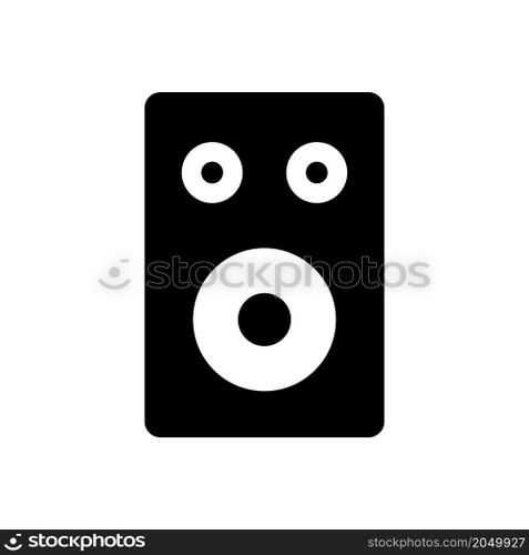 speaker icon vector solid style