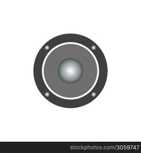 speaker sound professional icon vector template illustration design