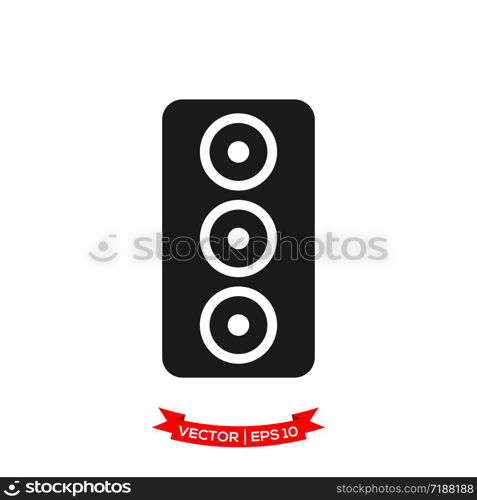 speaker vector icon, audio speaker icon