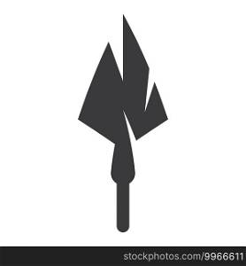 Spear logo images illustration design