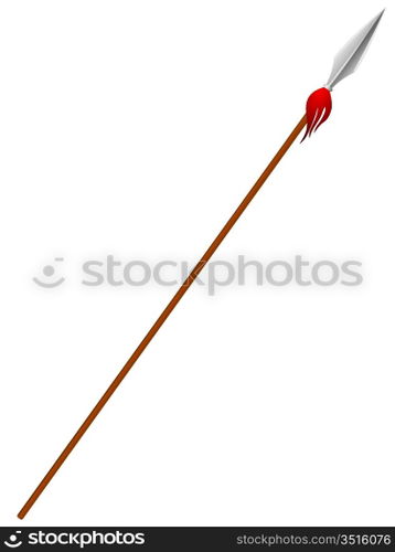 Spear. vector