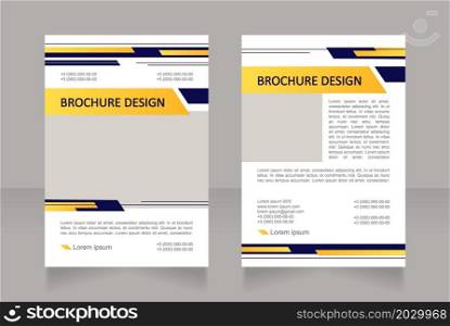 Special credit offer for bank clients blank brochure layout design. Vertical poster template set with empty copy space for text. Premade corporate reports collection. Editable flyer paper pages. Special credit offer for bank clients blank brochure layout design