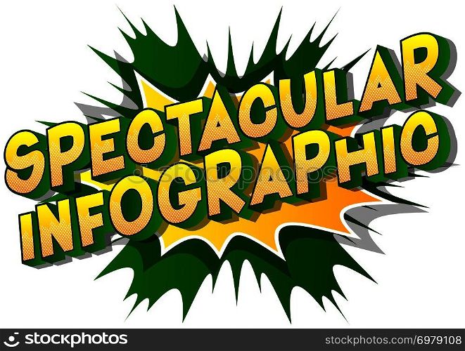 Special Infographic - Vector illustrated comic book style phrase.