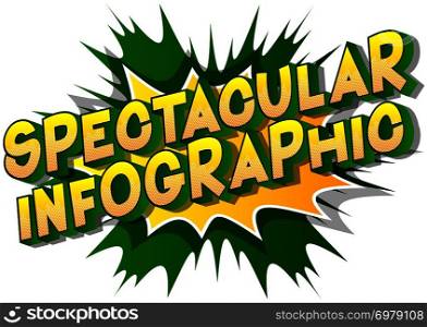 Special Infographic - Vector illustrated comic book style phrase.