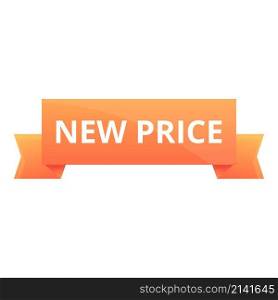 Special new price icon cartoon vector. Sale badge. Special sticker. Special new price icon cartoon vector. Sale badge