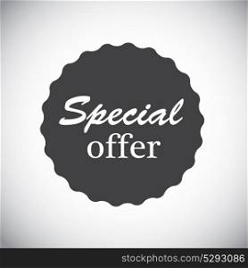 Special Offer Label Isolated Vector Illustration EPS10. Special Offer Label Vector Illustration