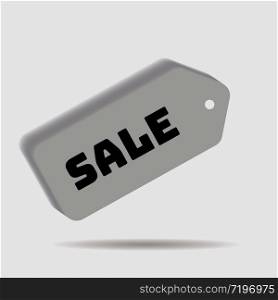 Special offer Red sale tag with sale up to percent discount. for market, web, icons