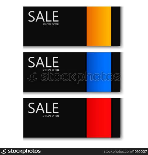 Special offer sale banner for your design ,discount clearance event festival , illustration vector