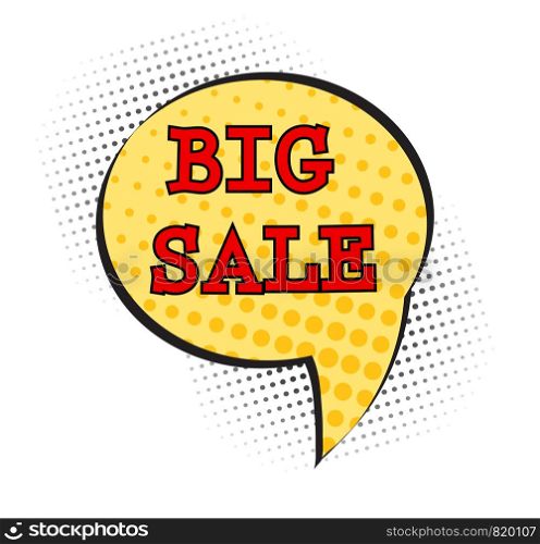 Special offer sale pop art comic style dot tag vector illustration. Discount offer price label, symbol for advertising campaign in retail, shopping big sale promo marketing, discount sticker