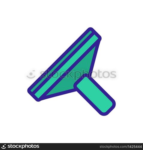 special tool for cleaning windows icon vector. special tool for cleaning windows sign. color symbol illustration. special tool for cleaning windows icon vector outline illustration