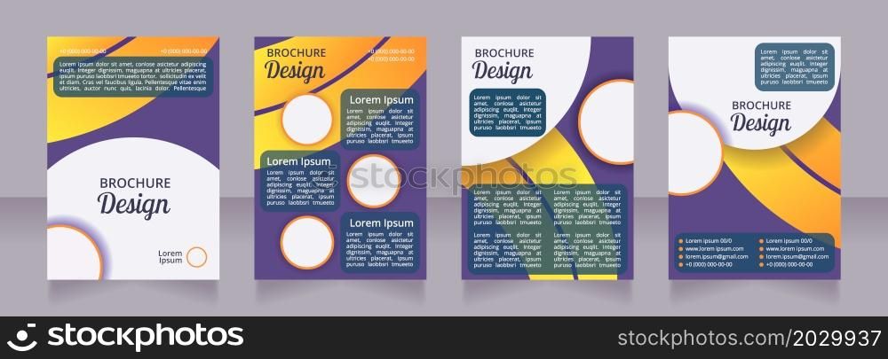 Specific dieting for heart disorder patient blank brochure layout design. Vertical poster template set with empty copy space for text. Premade corporate reports collection. Editable flyer paper pages. Specific dieting for heart disorder patient blank brochure layout design