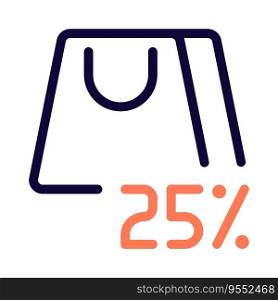 Specific discount on a total bag price