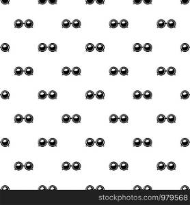 Spectacles pattern vector seamless repeating for any web design. Spectacles pattern vector seamless