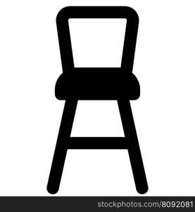 Spectator chair or bar stool.