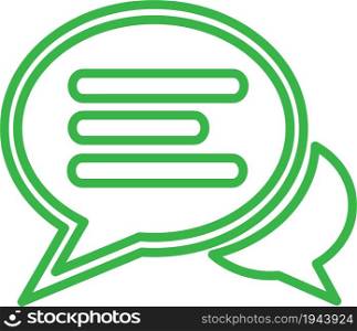 speech bubble chat icon sign design