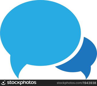 speech bubble chat icon sign design