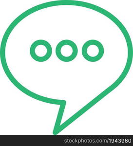 speech bubble chat icon sign design