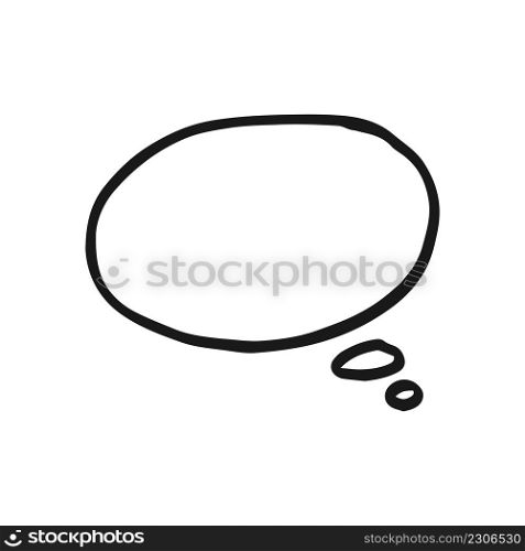 Speech bubble drawing icon