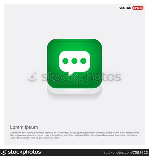 Speech bubble icon