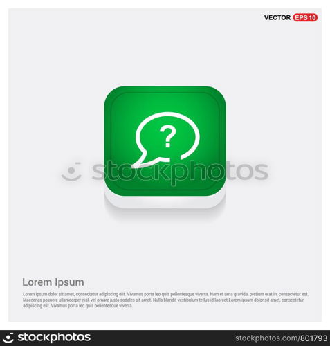 Speech bubble icon