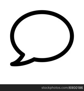 speech bubble, icon on isolated background