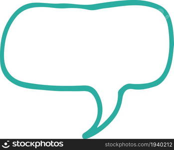 Speech bubble icon sign design