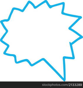 Speech bubble icon sign symbol design