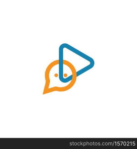 Speech bubble icon vector design