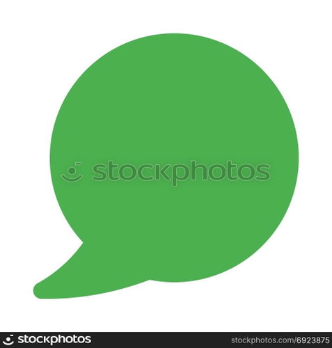 speech bubble message